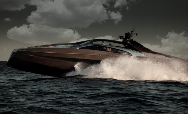 The side line of the boat that excites all lovers - beautiful. Hedonist - Art of Kinetik / Belgrade 