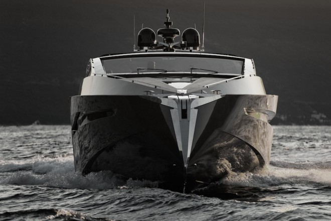 A powerful futuristic exterior, behind which hides a perfect classic - wood. 