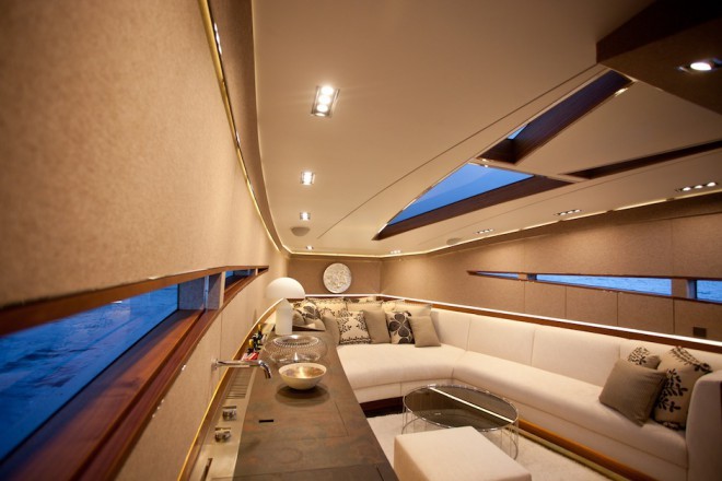 One of the most sophisticated interiors in nautical. Hedonist - Art of Kinetik / Belgrade 