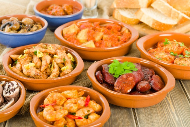 Španski prigrizki Tapas.