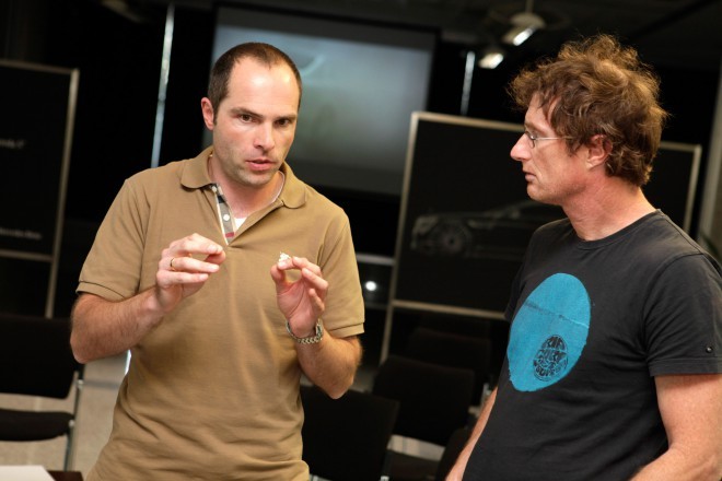 While talking about design. photo: mediaspeed