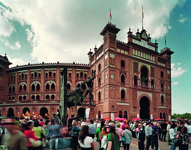 Trg De Las Ventas z bikoborskim ringom.