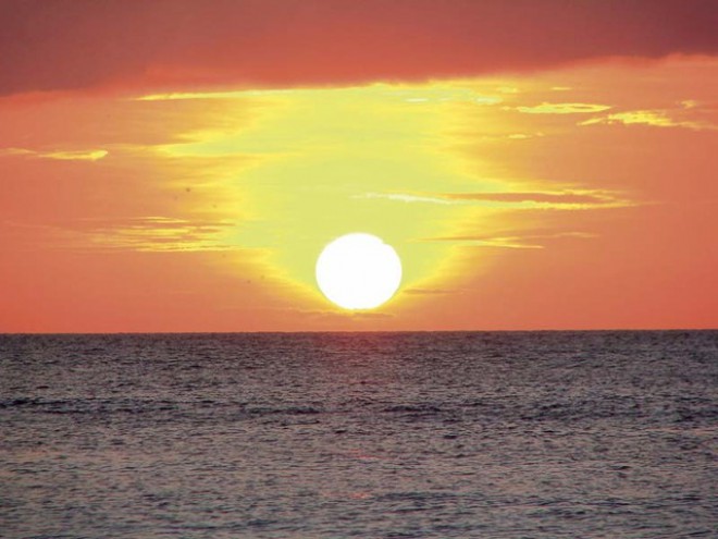 Unvergessliche Sonnenuntergänge.