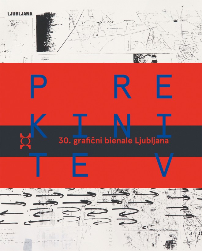 Cover for the 30th Graphic Biennale in Ljubljana.