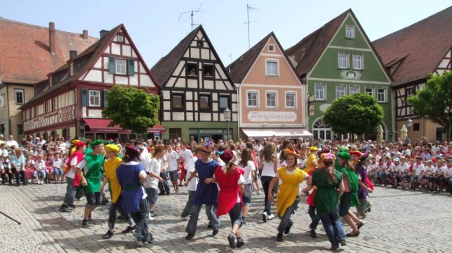 Festival vin v Neustadtu.