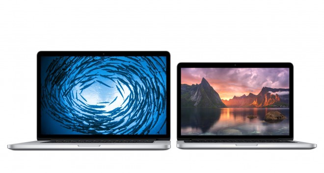 MacBook y MacBook con pantalla Retina