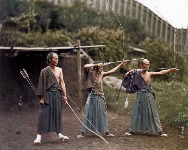 Japanische Schützen, 1860