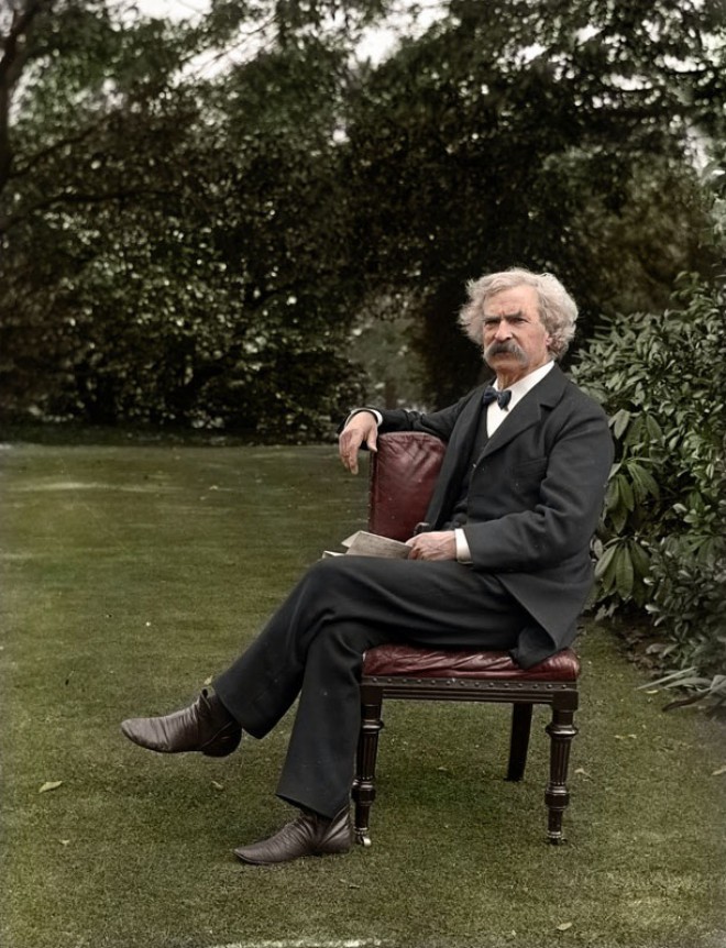 Mark Twain, 1900