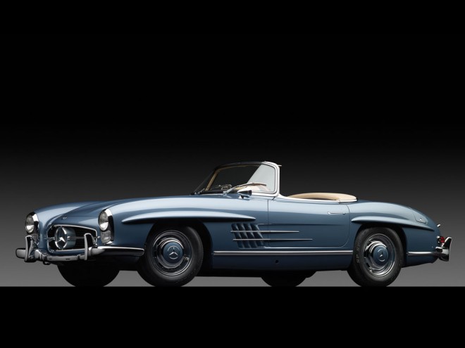 1960년형 메르세데스-벤츠 300 SL 로드스터 / 몇몇 예시를 보면 가격은 꿈같은 1,000,000 $로 정해져 있다. 하지만 여기서부터는 가격 제한이 없다. 