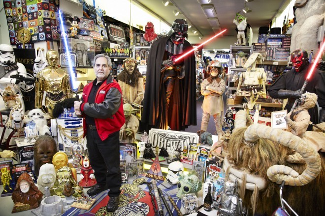 Mož, ki obožuje Star Wars