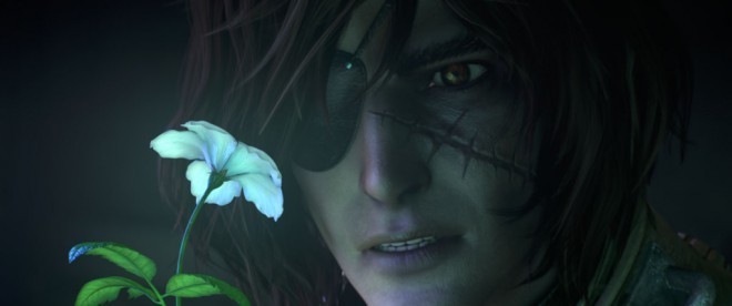 Film d'animation de science-fiction Space Pirate Captain Harlock (Space Pirate Captain Harlock, Japon, 2013).