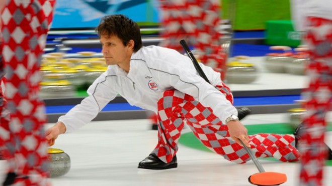 Norveško curling moštvo leta 2010.