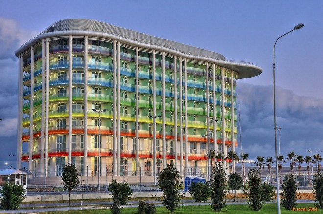 Media hotel. (foto: OK Sochi 2014 Olympic Games)