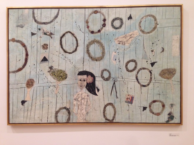 Kmetica, 1970, tempera na platnu