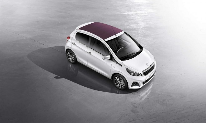 New Peugeot 108 // Canvas roof as an extremely sexy detail. 