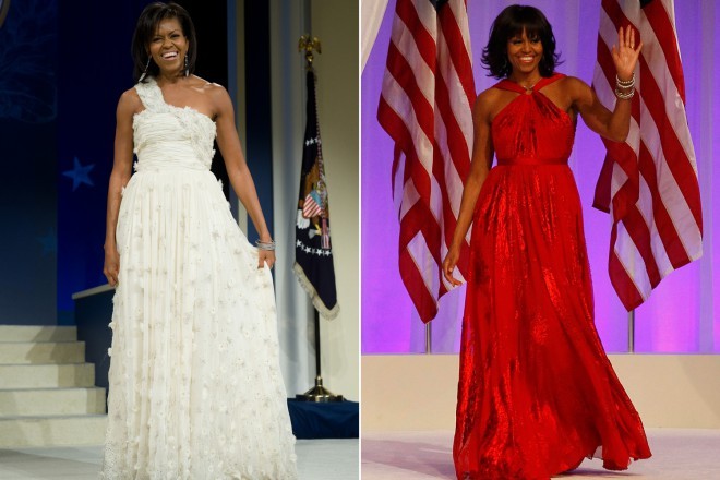 Michelle Obama kahdessa kauniissa luomuksessa, jotka veivät nuoren taiwanilaisen suunnittelijan muoti-ikonien huipulle.