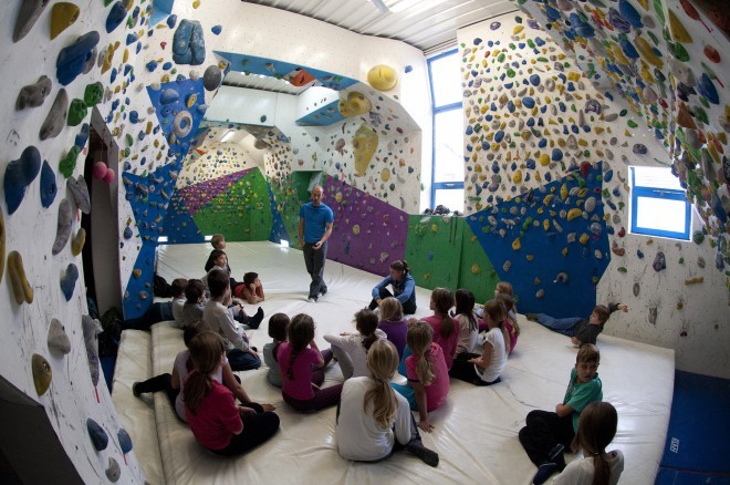 Sportovní lezení.