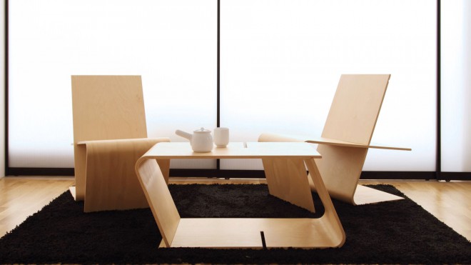 LLSTOL will bring charming playfulness to the natural look of beech wood. Photo: Matej Gruden, Blaž Jamšek.