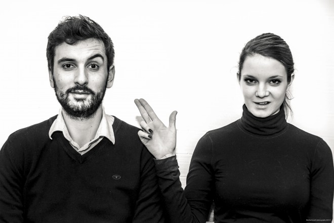 "Nujno ustvarjava skupaj - morda se niti ne zavedava, kako vplivava drug na drugega." Foto: Nikolaj Kovačič.