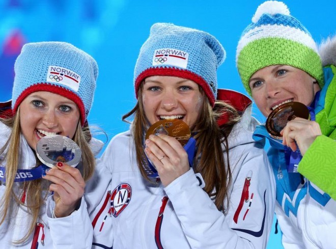 Tudi Vesna Fabjan je pritekla bron. Foto: www.sochi2014.com