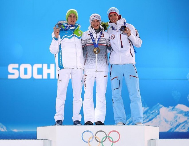 Peter Prevc je priskakal srebrno in bronasto medaljo. Foto: www.sochi2014.com