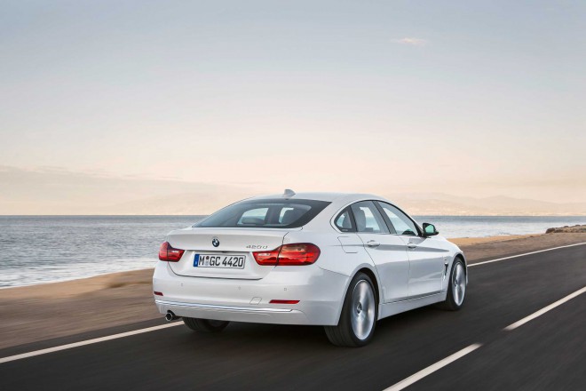 Izjemno agresivna bočna linija / BMW - Serije 4 - Gran Coupe