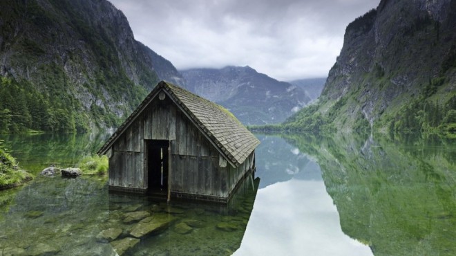 Fiskehus i Tyskland.