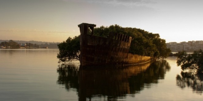 SS Ayrfield, Homebush Bay, Australien.