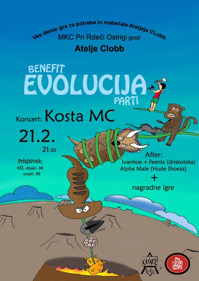 Atelje Clobb predstavlja: Party evolucija W/ MC Kosta