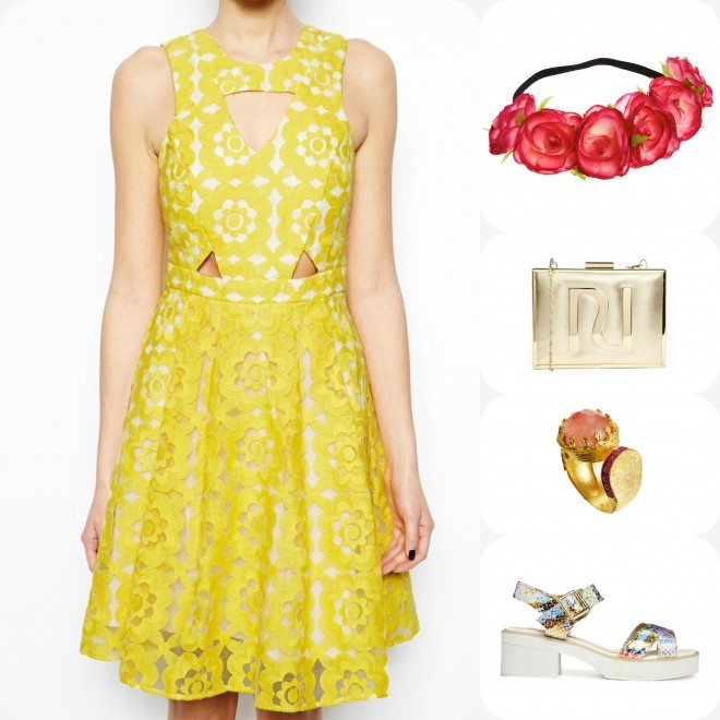 Liveliness of sunny days in lime tones.