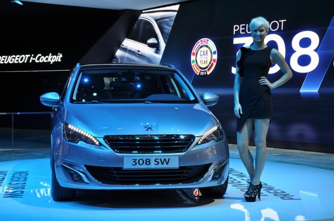 Novi Peugeotov model 308 SW. Foto: Nejc Kovačič