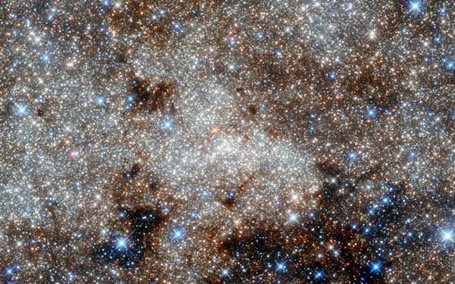 Selv om de er små, kan nøytronstjerner sees på grunn av deres raske rotasjon. Foto: Space Telescope