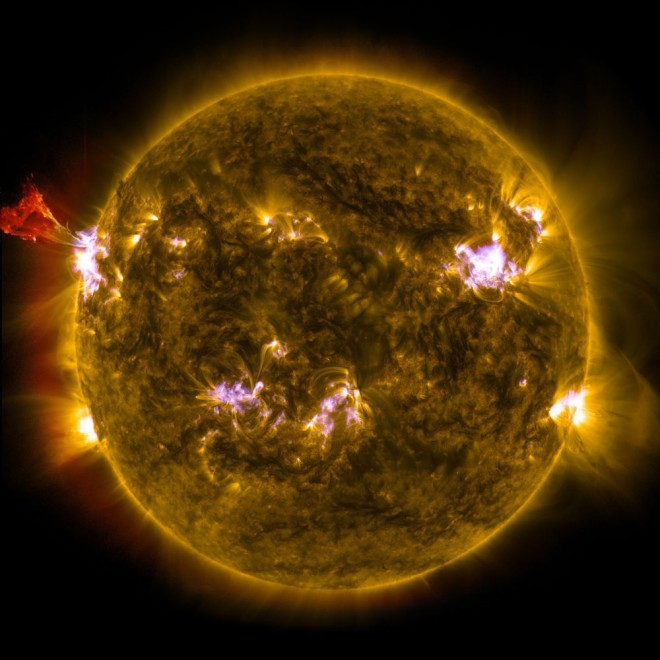 Hver time sender solen ut mer energi til jorden enn den bruker på et år. Foto: Space.com