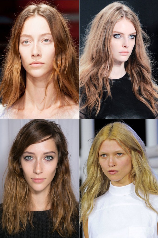 Prirodzený vzhľad s morskými vlnami. Foto: Fashionsection.com.