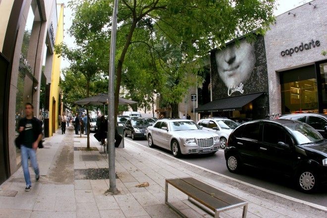 Rua Oscar Freire, São Paulo. Foto: bonvoyagesp.blogspot.com 