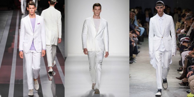 Foto: Canali, Son Jung Wa in Comme des Garçons.
