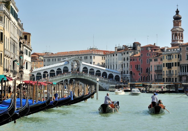 Rialto af Venedig Foto: Wikipedia