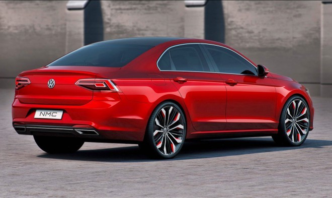 VW nov midsize coupe koncept Foto: Volkswagen