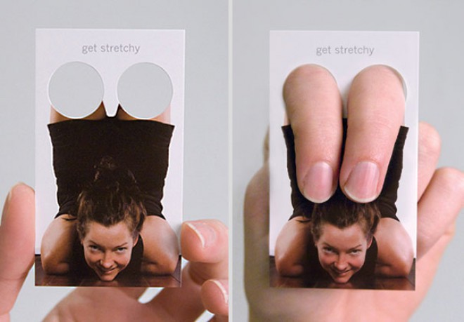 Tarjeta de presentación - Entrenador personal de yoga
