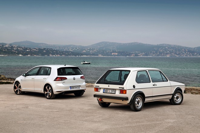 Golf 7 - med prvo in zadnjo generacijo so 4 desetletja - a Golf ostaja prepoznaven. 