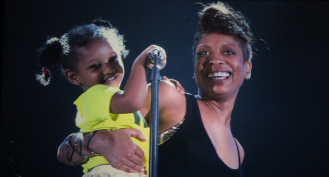 Erykah Badu s hčerko Mars Merkabom.  Foto: Lipstickalley