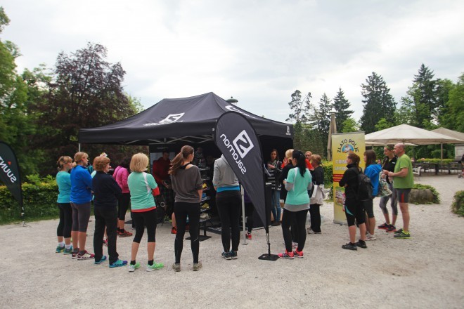Les premières consignes des soigneurs avant le run.