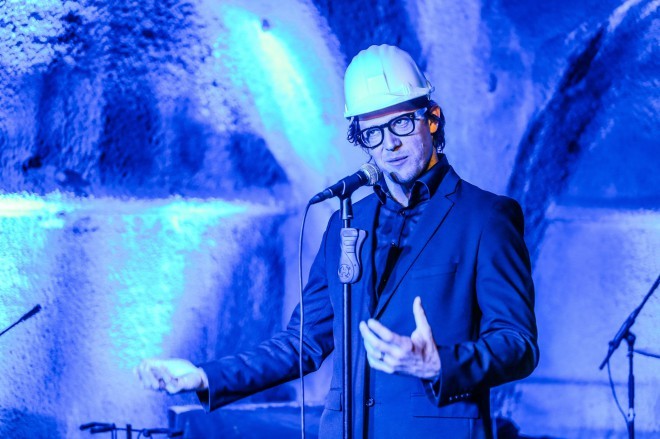 Moderator vecera Bostjan Klun.