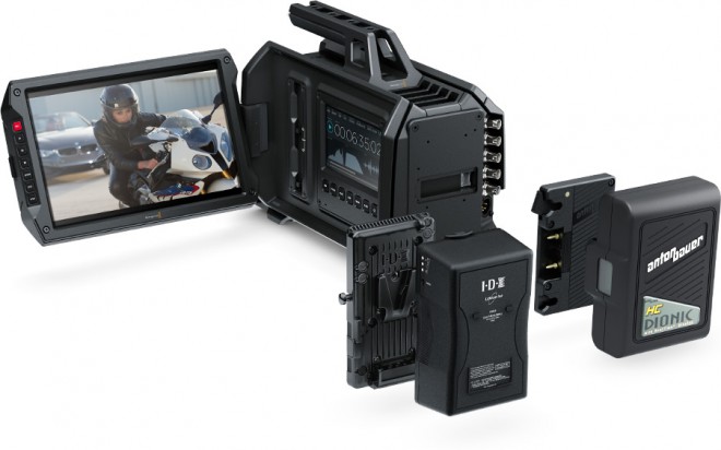 The Black Magic camera captures 12-bit images in Cinema DNG format.