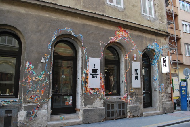 Printa, dizajn shop z odlično kavo.