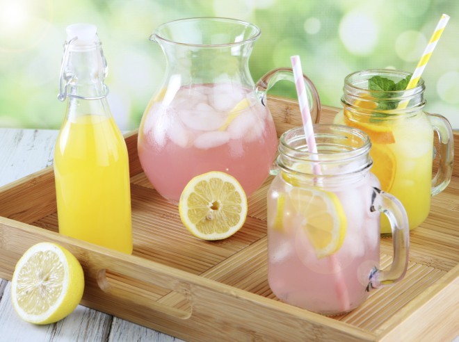 Osvěžující jahodová limonáda