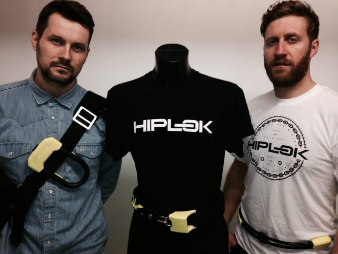 Kuvassa kolme erilaista hiplok-lukkomallia: hiplok D, POP ja V1.50