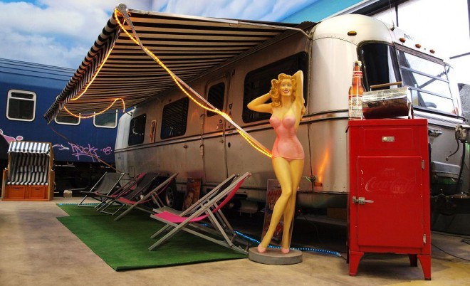 Največ razkošja vas čaka v ameriški prikolici Airstream...