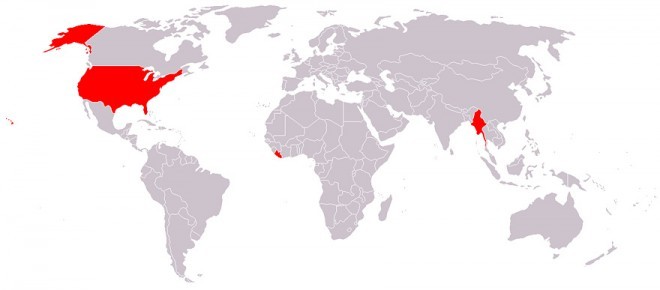 Países que no utilizan el sistema métrico