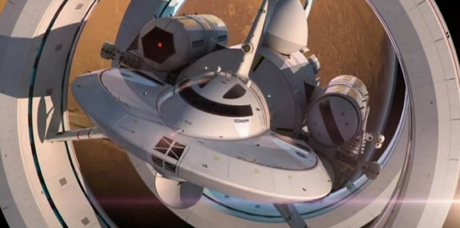 The latest warp-powered ship concept.
